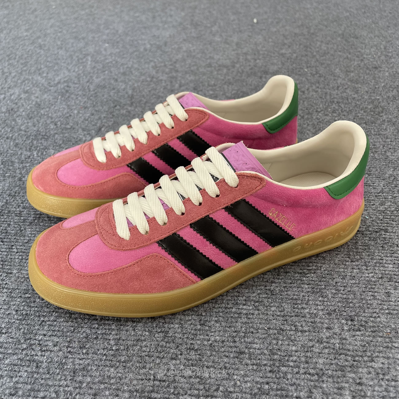 Adidas X Gucci Gazelle En Rosa De Mujer 707864 9stu0 5960 (5) - newkick.cc